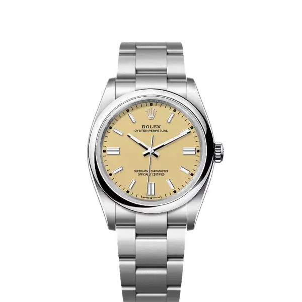 Oyster Perpetual 36 Oyster, 36 mm, Oystersteel Ref. 126000-0012