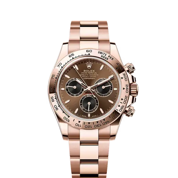 Rolex Cosmograph Daytona Oyster, 40 mm, Everose gold Ref.126505 - Chocolate Dial Daytonas