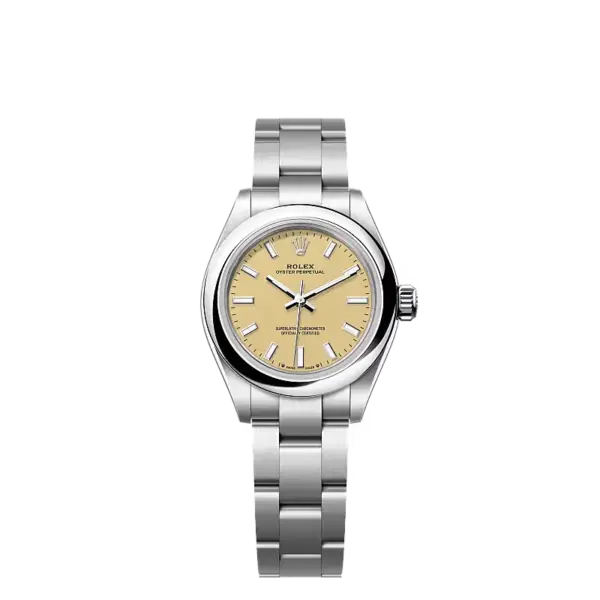 Oyster Perpetual 28 Oyster, 28 mm, Oystersteel Ref. 276200-0007