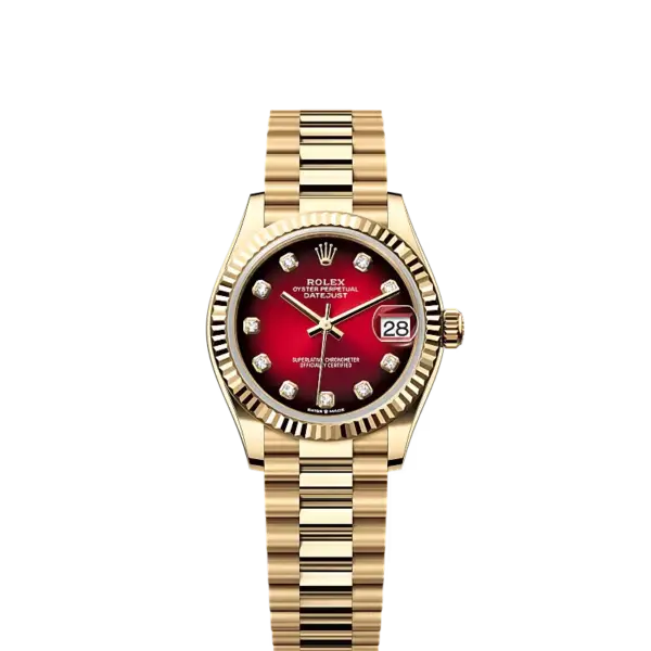 Rolex Datejust 31 Oyster, 31 mm, yellow gold Ref.278278